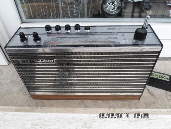 Tranzistor radio ITT Schaub-Lorenz Golf Automatic iz 1968. god.