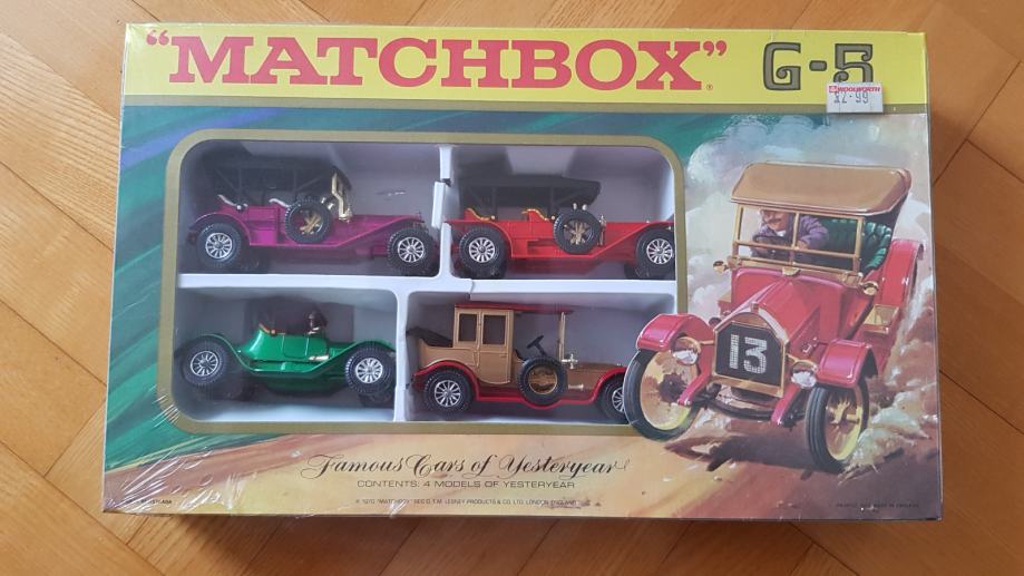 Vintage Matchbox AutiĆi Yesteryear