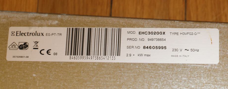 Electrolux ugradbena ploča EHC 30200X