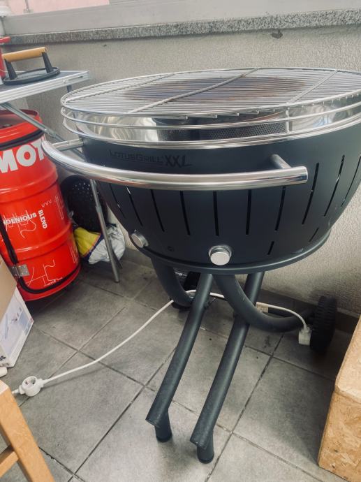 Abdeckhaube Für LotusGrill XXL (G600) – Kurze Schutzhülle Wetterfest Mit Magnetverschluss