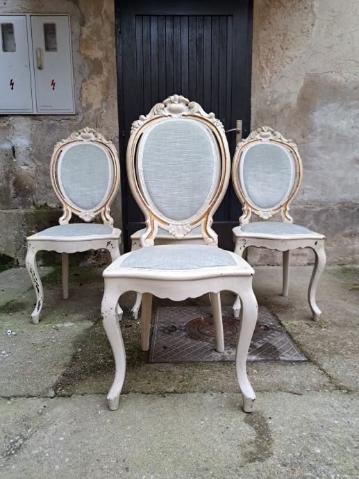 Barokne stilske stolice 4x