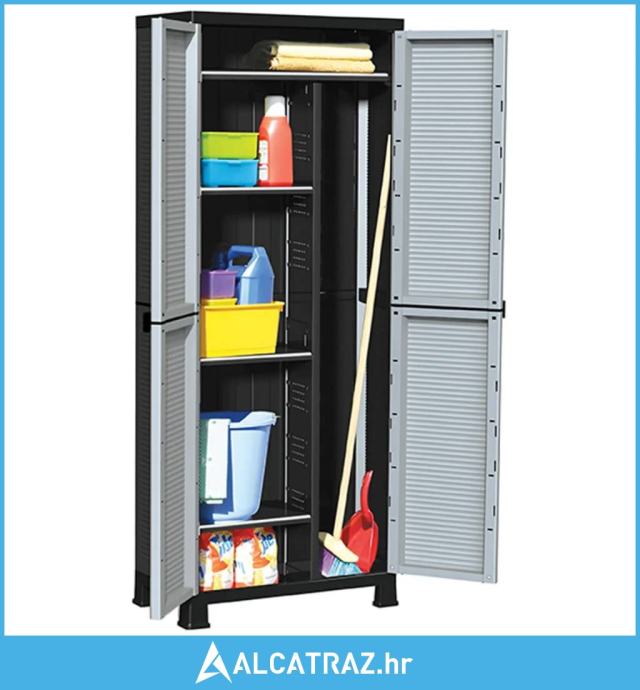 Plastični ormarić 68 x 39 x 171,5 cm - NOVO