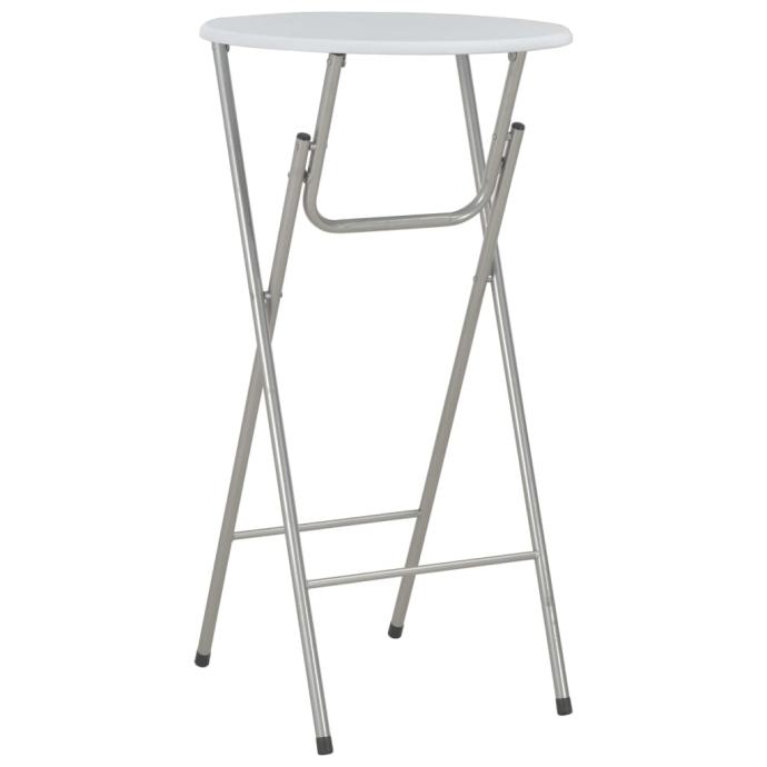 Barski stol bijeli 60 x 112 cm MDF - NOVO