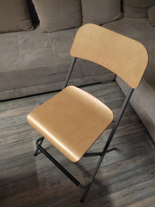 Ikea sklopiva barska stolica