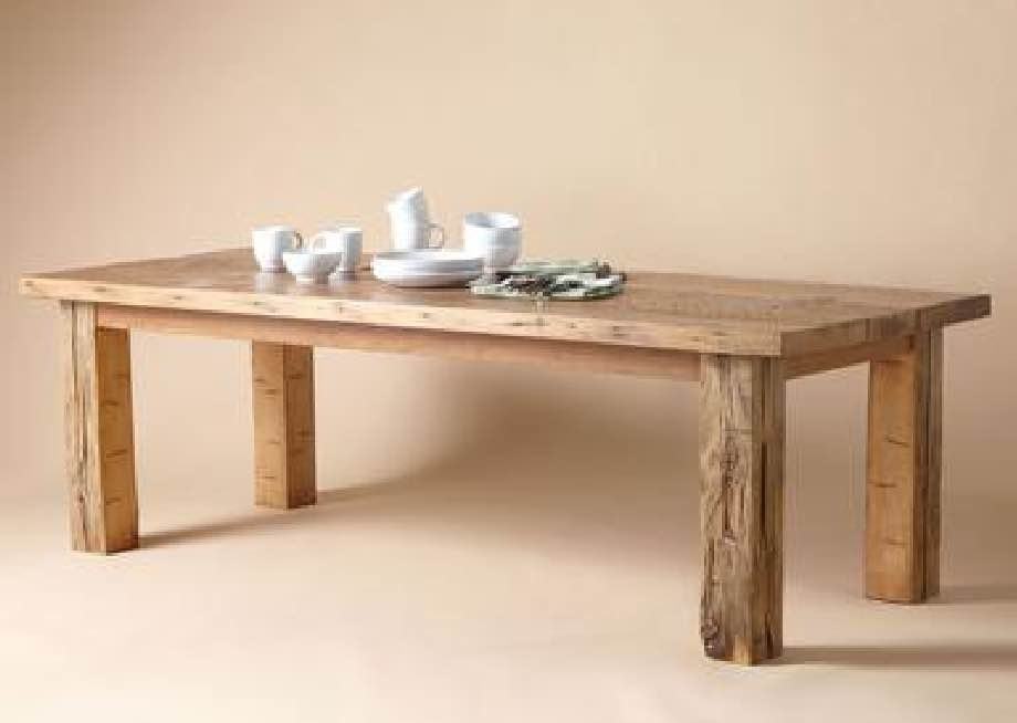 Masivni hrastov stol rustikalni odličan za ugostiteljstvo 200x90cm