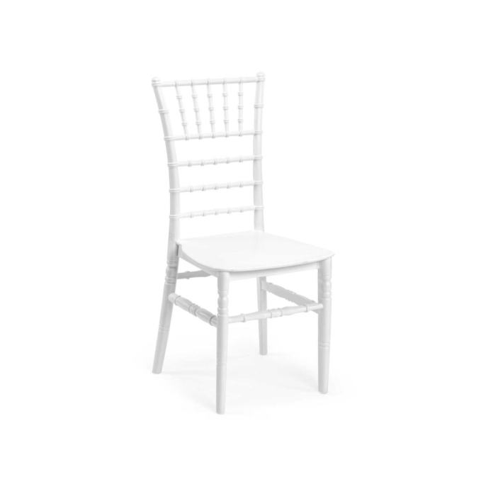 Tiffany Chiavari stolice White