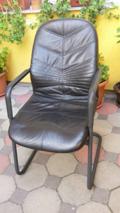 Uredska stolica - fotelja kožna