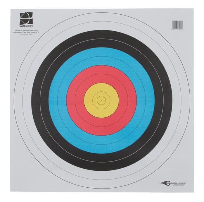 Avalon Archery target faces World Archery 60cm std centre 10-rings (10
