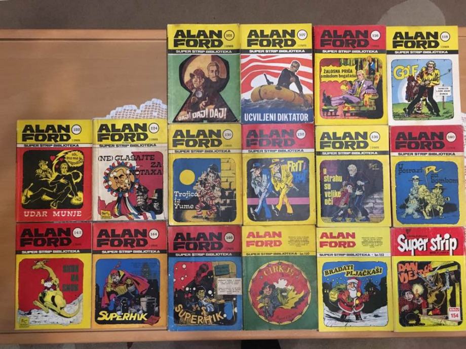 Alan Ford Superstrip komplet kolekcija