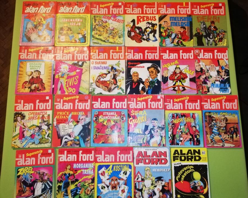 ALAN FORD x 23 (sve stripove  za 200kn)