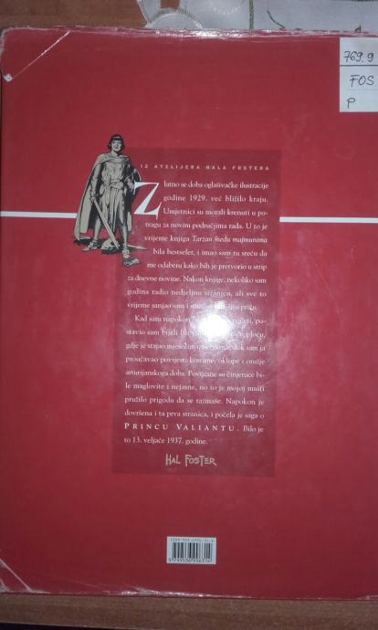 HAROLD R. FOSTER:PRINC VALIANT KNJIGA BR. 1 STRIP ALBUM