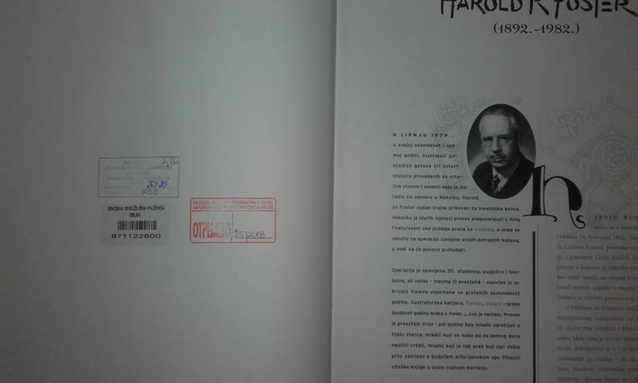 HAROLD R. FOSTER:PRINC VALIANT KNJIGA BR. 1 STRIP ALBUM