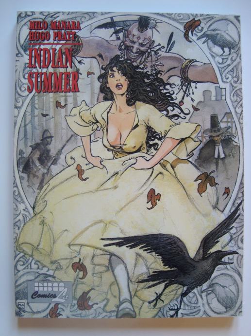Manara, Pratt, Un été Indien - Planche originale
