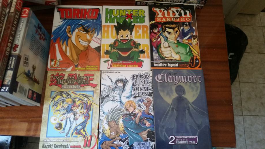 Manga, velika kolekcija na prodaju( Berserk,D.Gray-man ,Toriko...)