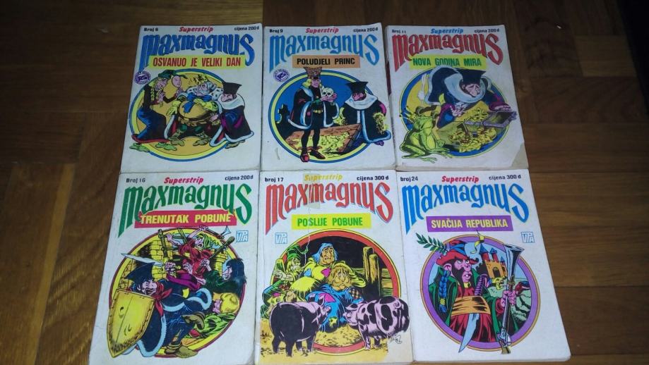 Stripovi "Maxmagnus" (6 komada)