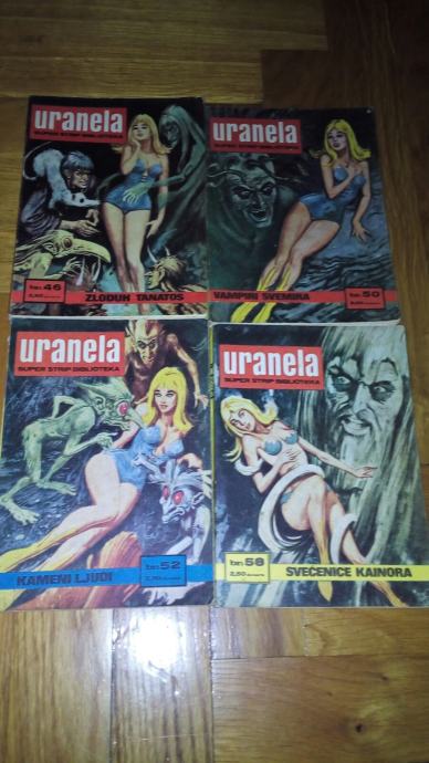 Stripovi "Uranela" (4 komada)