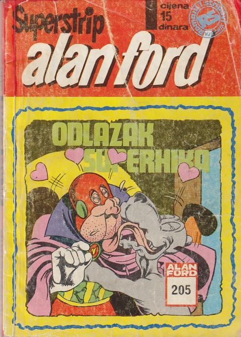 SUPER STRIP ALAN FORD 205 ODLAZAK SUPERHIKA 1981