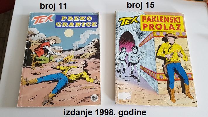 TEX stripovi - broj 11 i 15