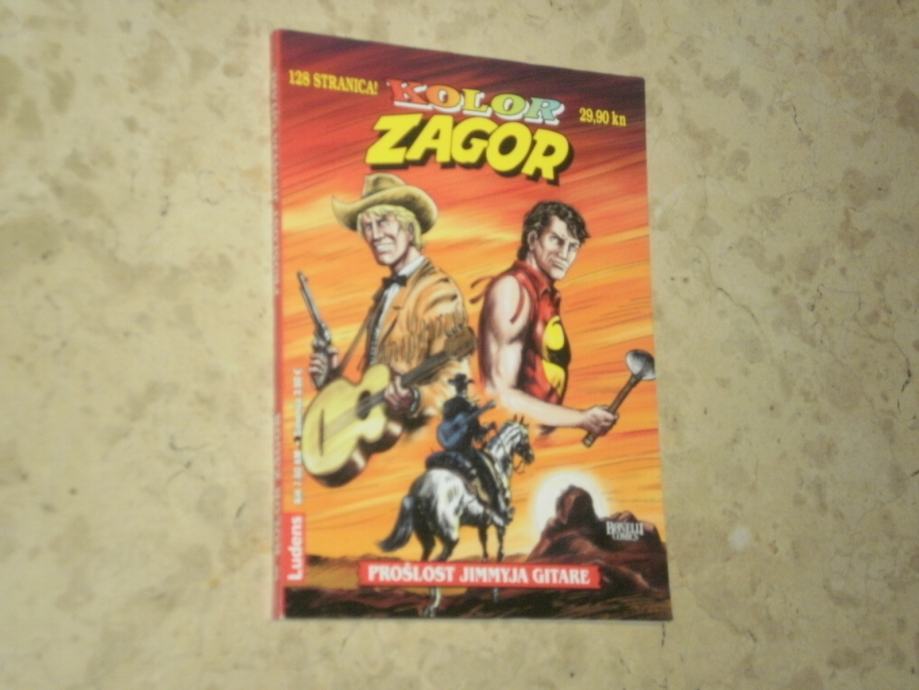ZAGOR KOLOR 3 PROŠLOST JIMMYJA GITARE (LUDENS)