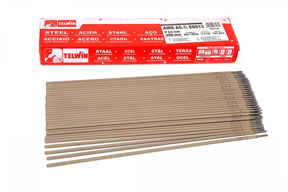 Schweißelektroden Edelstahl Croni 29/9 – Universal Elektroden 2,0x300 Mm, 0,5 Kg Packung