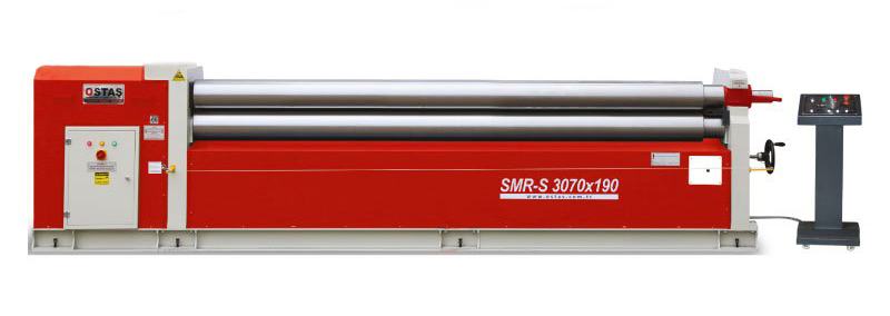 Valjci za savijanje lima SMR-S-2570x190 mm, Ostas