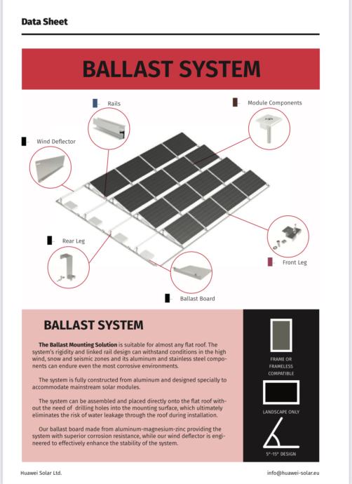 ALU konstrukcija za solarne panele krovove zemljišta Nosači ALU