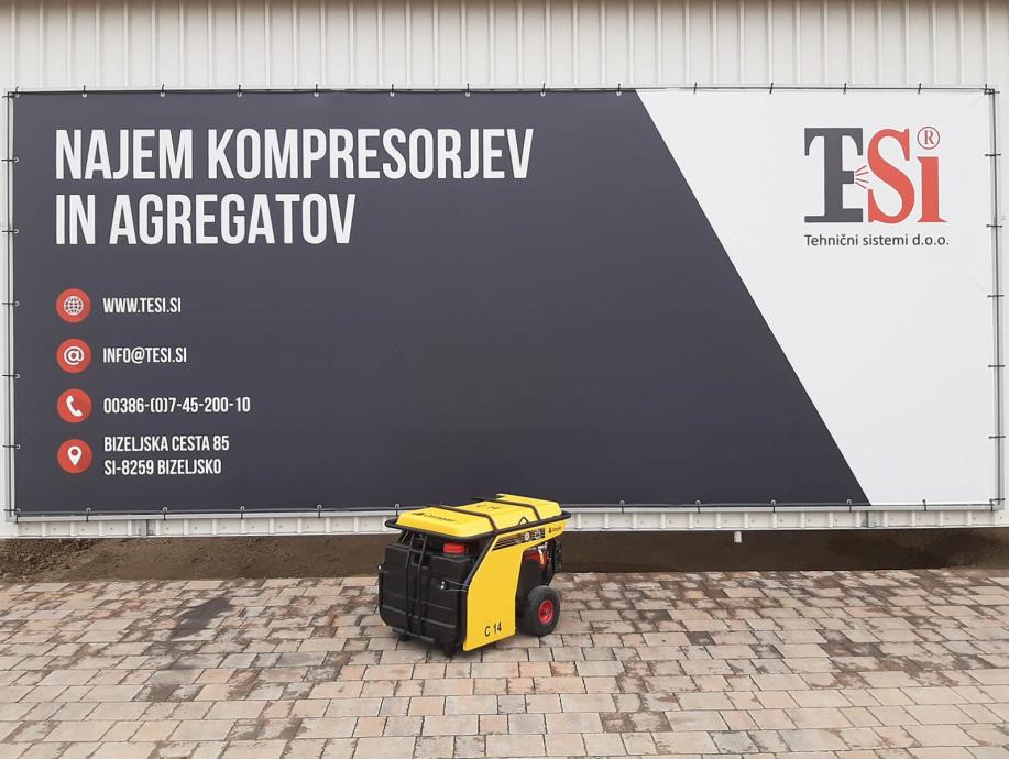 Kompresor compair c14 (7 bar - 1,4 m³/min)