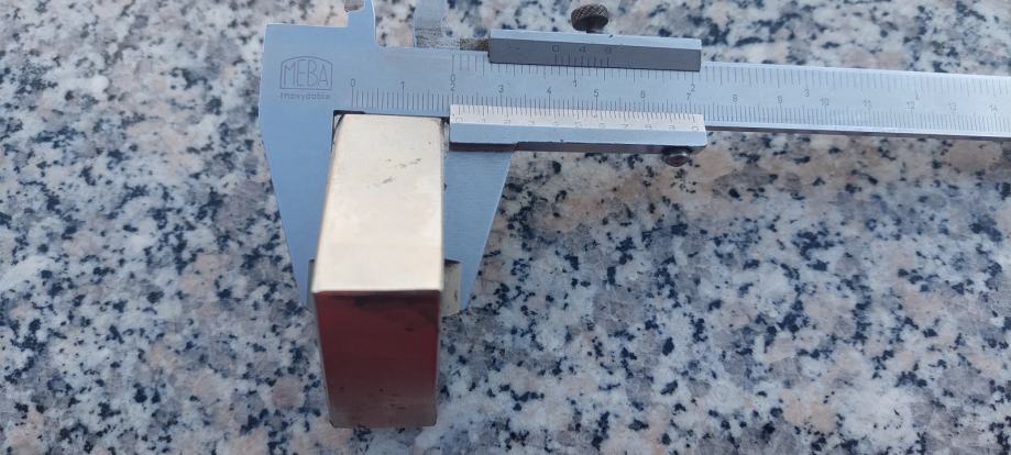 Neodymium magnet - 45x45x21mm  (N52)