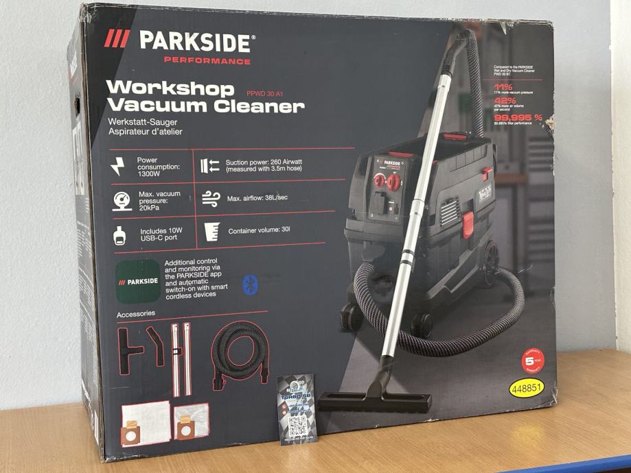 PARKSIDE PERFORMANCE USISAVAČ PPWD 30 A1