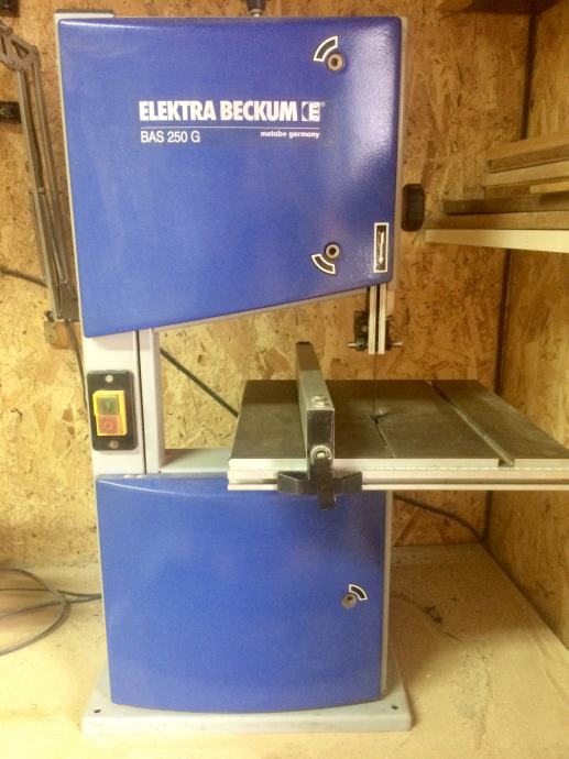 Elektra Beckum Bandsäge Bas 250 G Elektra Beckum BAS 250 G (Metabo BAS 250 G) tračna pila - banzek