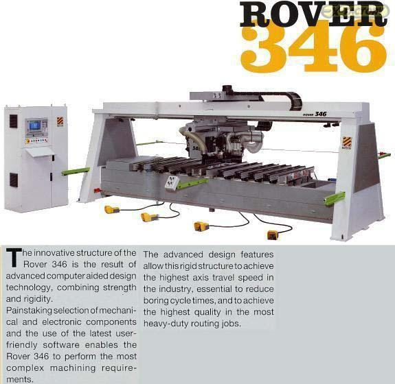CNC OBRADNI CENTAR BIESSE ROVER 346 PALLET