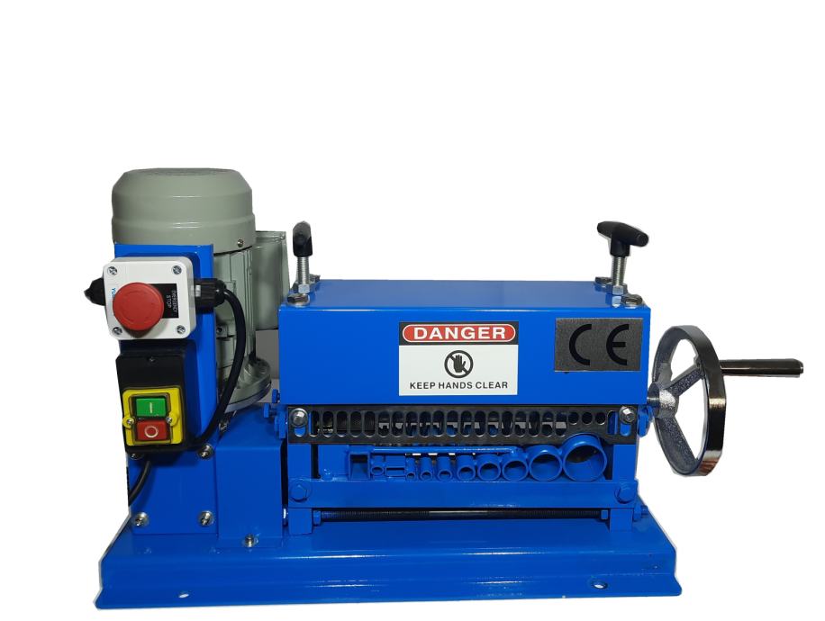 Automatic cable stripping machine