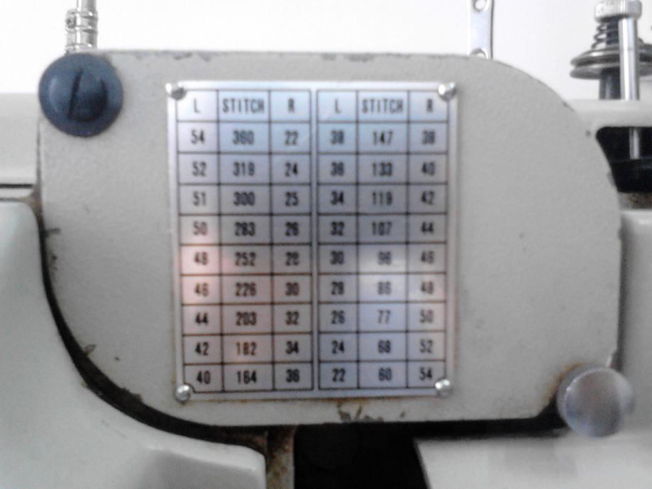 Šivaća mašina rupičarka ravna Singer 371