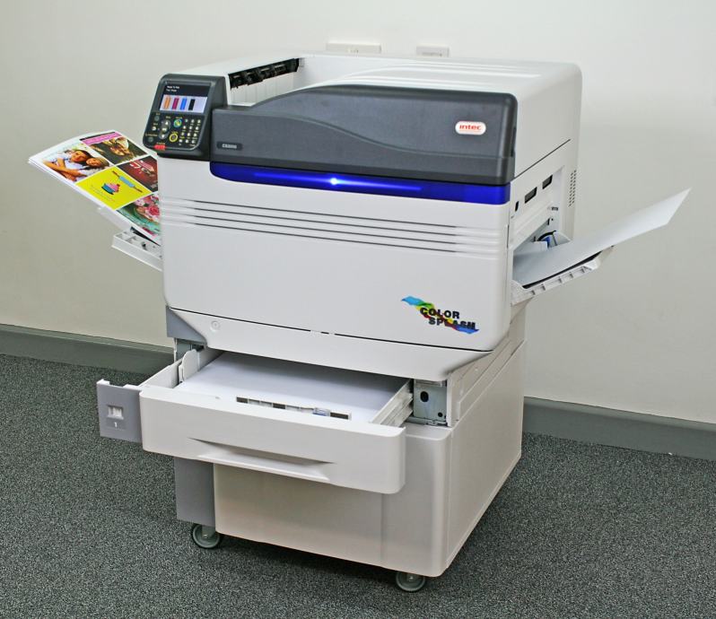 Intec CS3000 - 450 g/m2 kolor laser CMYK printer