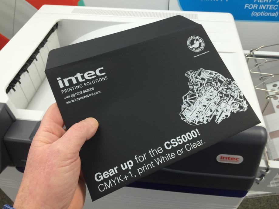 Intec CS5000 - CMYK + bijela / UV prozirna boja,  450 g/m2