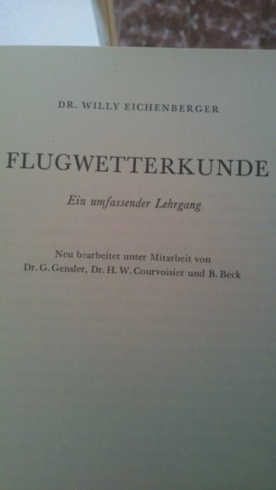 Vojna knjiga Flugwetterkunde