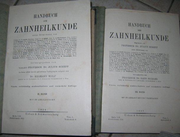 HANDBUCH DER ZAHNHEILKUNDE (1922-1930), I-VI svezak