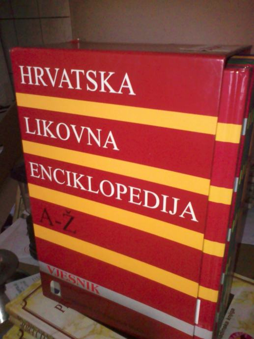 Hrv. likovna enciklopedija - komplet