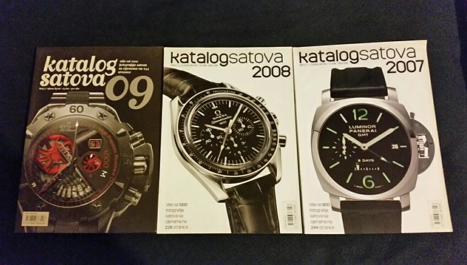 Katalog satova 2007, 2008, 2009 Hrvatsko izdanje