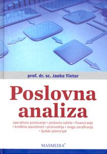 POSLOVNA  ANALIZA - Janko Tintor, prof. dr. sc.