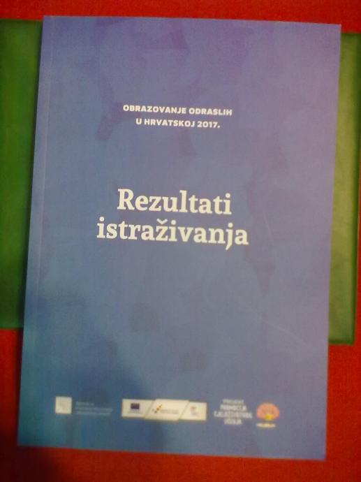 REZULTATI ITRAŽIVANJA-obrazovanje odraslih u  Hrvatskoj u 2017.god