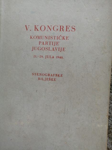 V. KONGRES KPJ - Stenografske bilješke