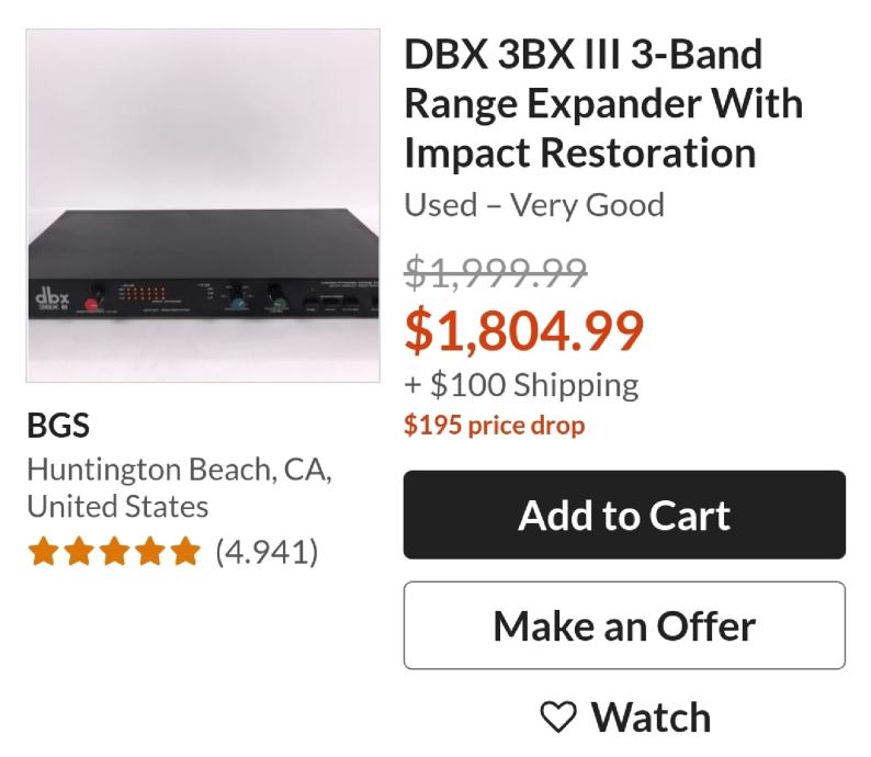 Dbx Bx3 III dbx-bx3-iii