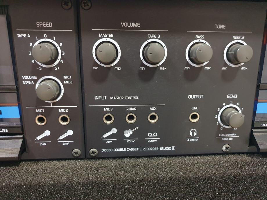 Philips D6650 cassette recorder studio II