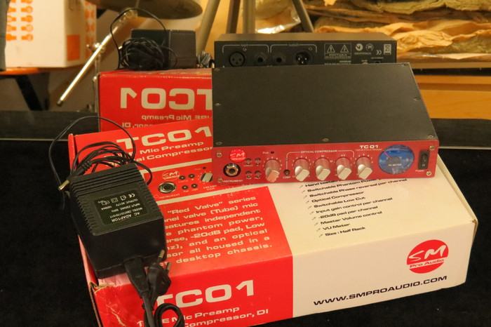 SM Pro TC01 Single Channel Tube Mic Preamp