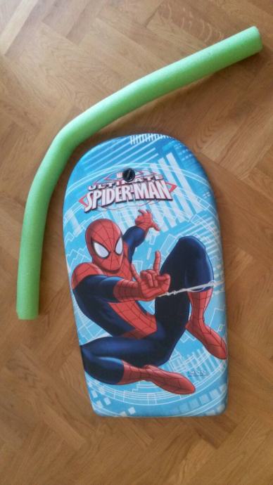 Spiderman Daska I valjkasta spuzva za plivanje