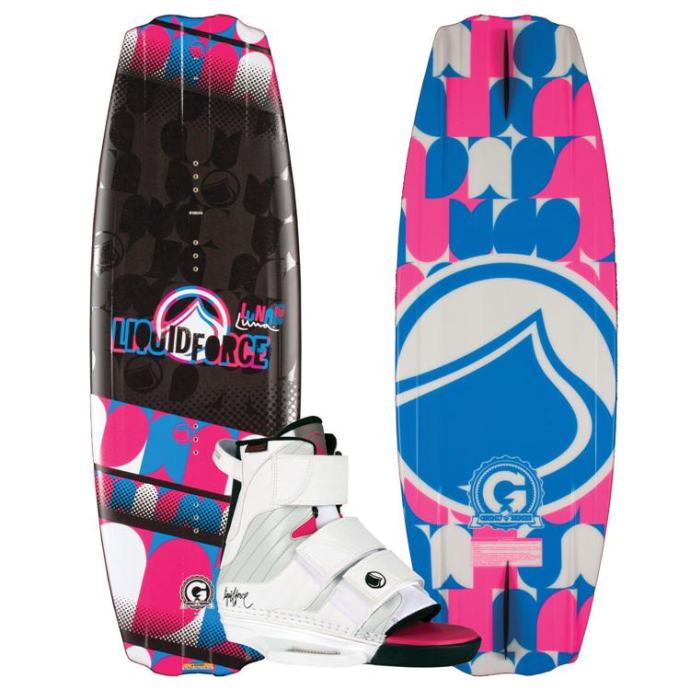 Wakeboard Liquid Force Luna 133 GRIND + LF Prima vezovi