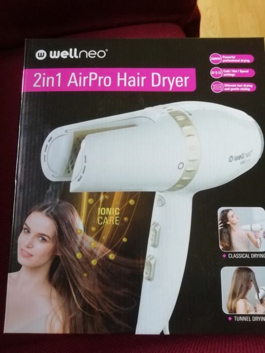 Wellneo 2in1 AirPro Hair Dryer