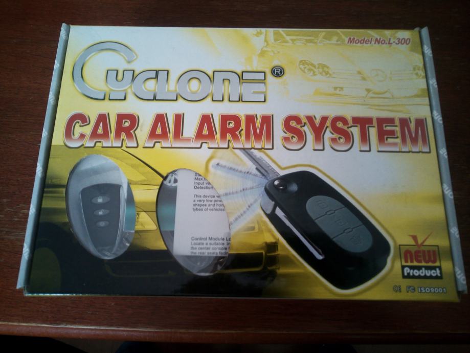 CYCLONE car alarm system