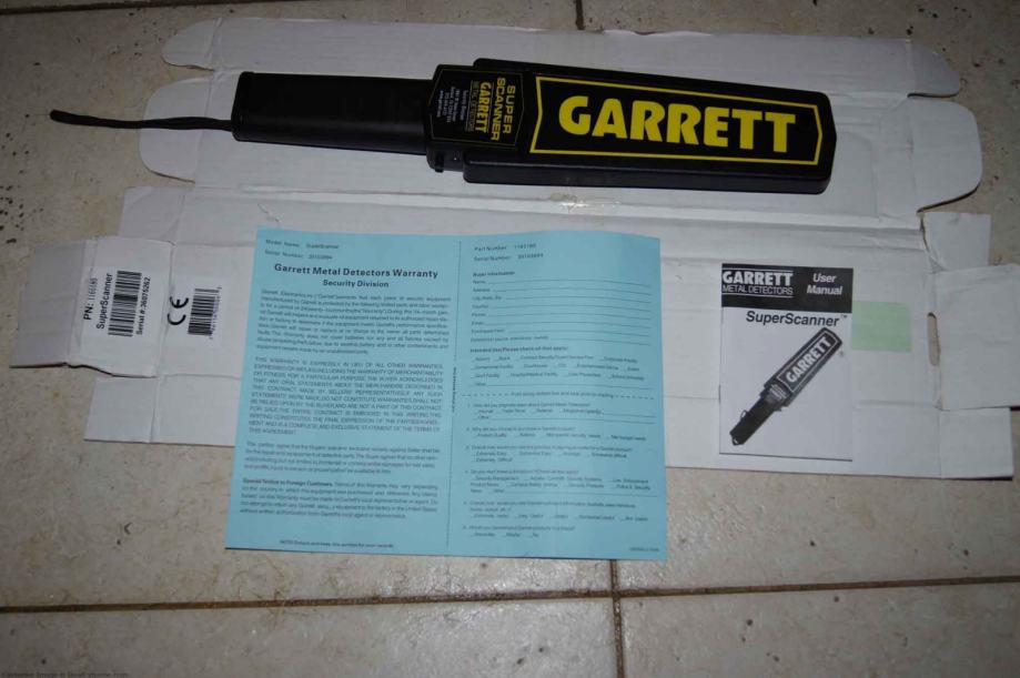 Detektor metala Garrett